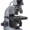 B-155ALC Microscopio monoculare 1000x, tavolino doppio strato, con Controllo Automatico della Luce