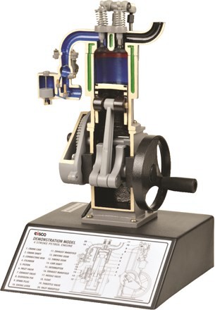 2101 Maqueta de motor de 4 tiempos – OPTIKASCIENCE