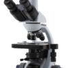 B-293 Microscopio trinoculare 1000x, obiettivi E-PLAN, tavolino belt drive, illuminazione X-LED