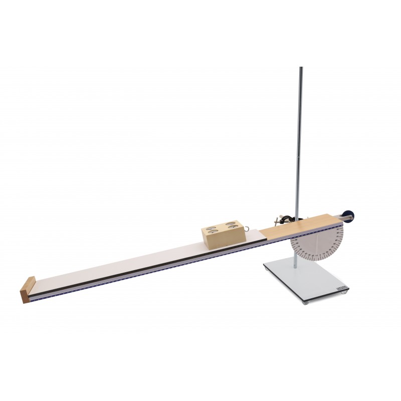 Piano Inclinato Scientifico 3B - Lunghezza 600mm, Base 450mm, Scale In Cm E Gradi - Foto 4