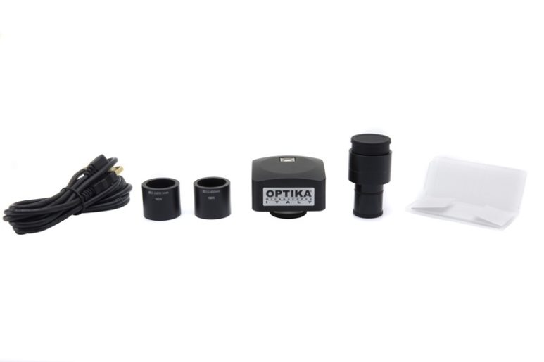 4083.B3 Telecamera per PC OPTIKAM B3, 3.2Mpixels (con attacco C-mount ed adattatore per oculare, software incluso)