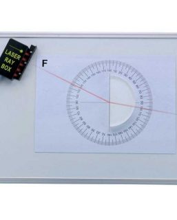 4095 OTTICA GEOMETRICA CON PENTALASER – VERSIONE CON LAVAGNA MAGNETICA E PENTALASER ROSSO