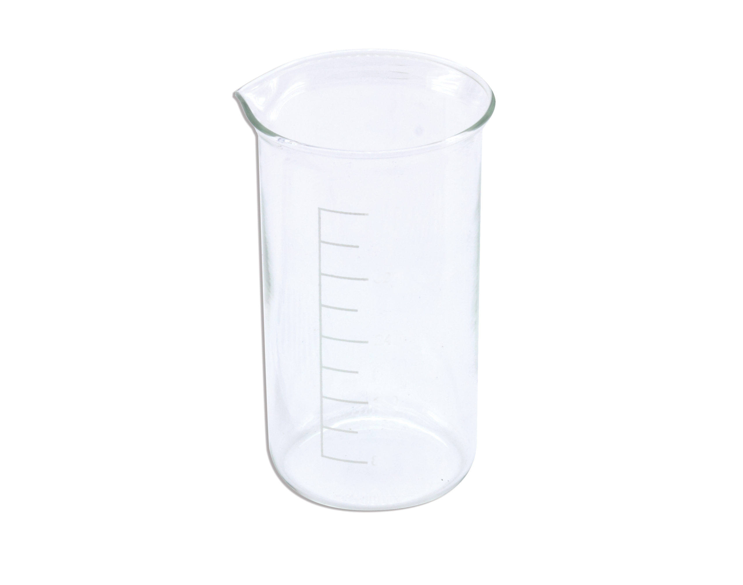 V42 Bicchiere graduato in vetro forma alta 150 ml – OPTIKASCIENCE