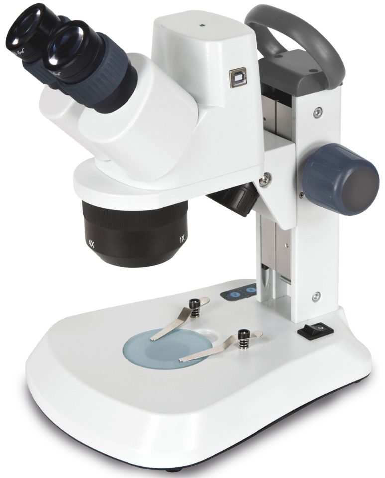 SFX-91D Stereomicroscopio, 10x-20x-40x, con camera integrata 3.2 MP