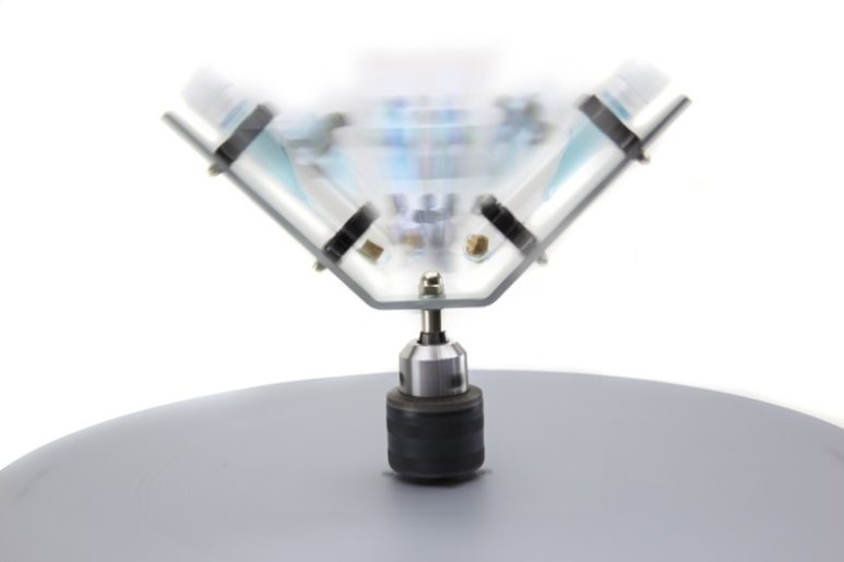 1082 Apparecchio con provette inclinate