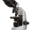 B-150POL-BR Microscopio polarizzante binoculare, 400x, tavolino ruotante, con batterie ricaricabili